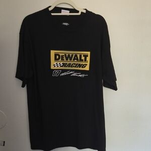 Dewalt Racing Men's Black T-Shirt
